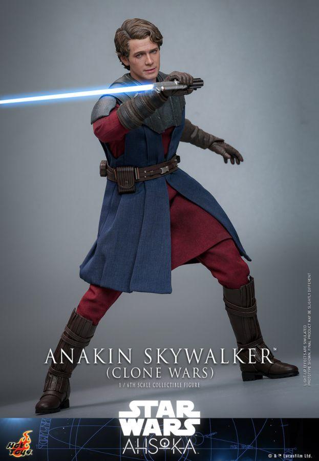 Star Wars: Ahsoka (TV) - Anakin Skywalker (Clone Wars) 1:6 Scale Collectable Action Figure
