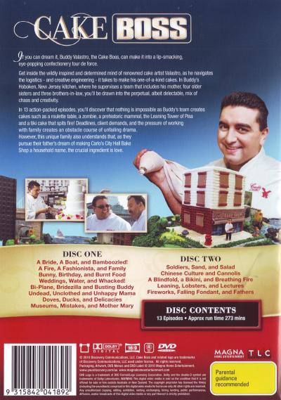 Cake Boss Season 1 DVD