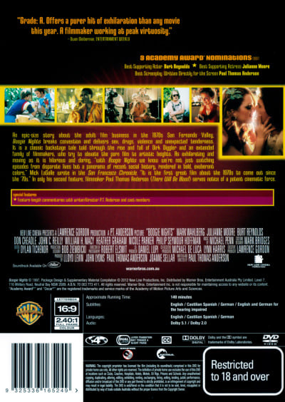Boogie Nights DVD