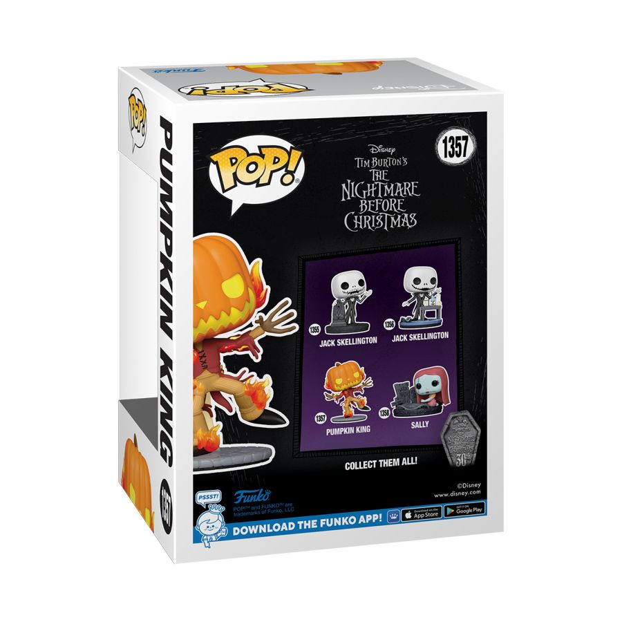 Nightmare Before Christmas - Pumpkin King 30th Anniversary Scented (Pop! Vinyl)