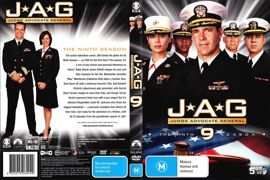 JAG Judge Advocate General Season 9 DVD