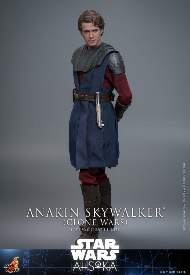 Star Wars: Ahsoka (TV) - Anakin Skywalker (Clone Wars) 1:6 Scale Collectable Action Figure