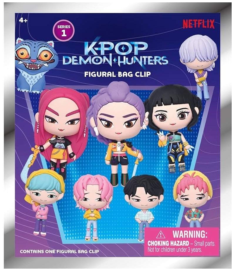 KPop Demon Hunters - Series 1 3D PVC Bag Clip Blind Bag
