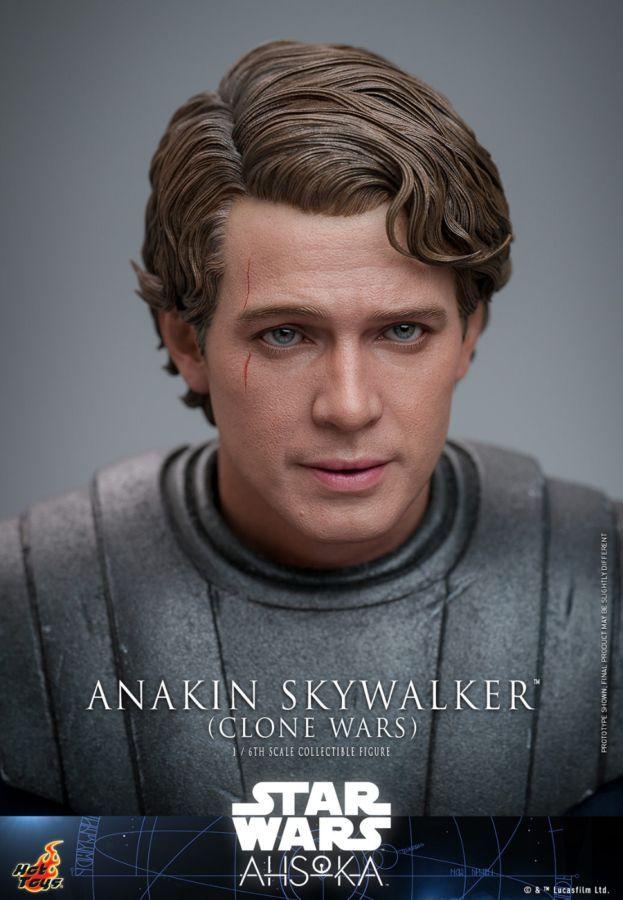 Star Wars: Ahsoka (TV) - Anakin Skywalker (Clone Wars) 1:6 Scale Collectable Action Figure
