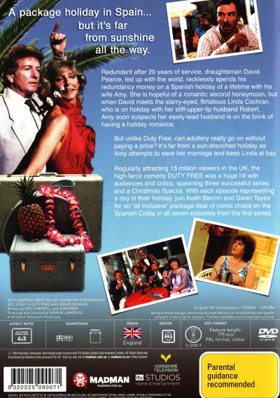 Duty Free Series 1 DVD
