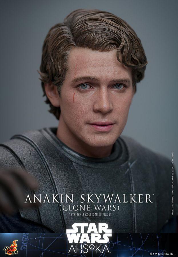 Star Wars: Ahsoka (TV) - Anakin Skywalker (Clone Wars) 1:6 Scale Collectable Action Figure