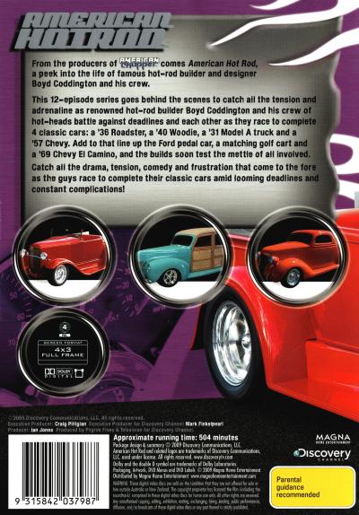 American Hot Rod Collection 5 DVD