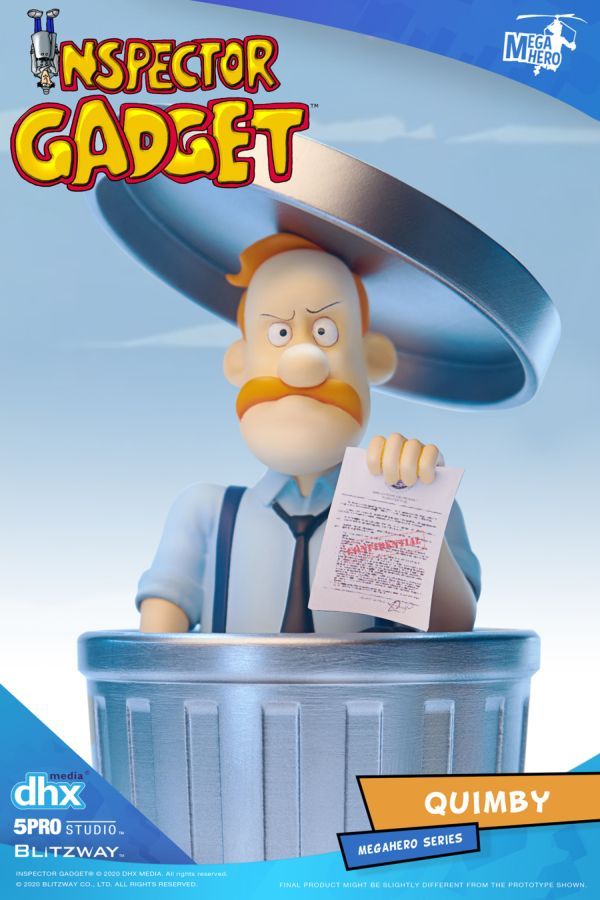 Inspector Gadget - Chief Quimby 1:12 Scale Action Figure