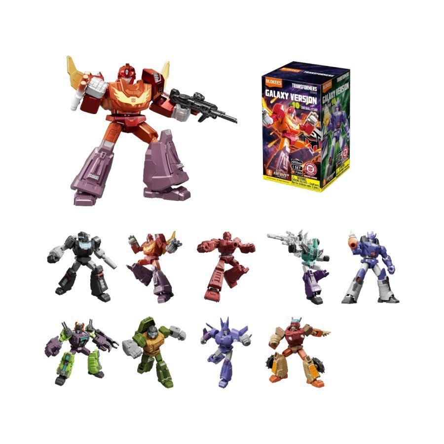 Transformers - Galaxy Version 10 One shall Stand Blind Box Assortment (Display of 9)