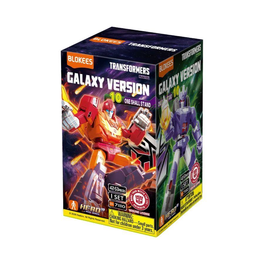 Transformers - Galaxy Version 10 One shall Stand Blind Box Assortment (Display of 9)