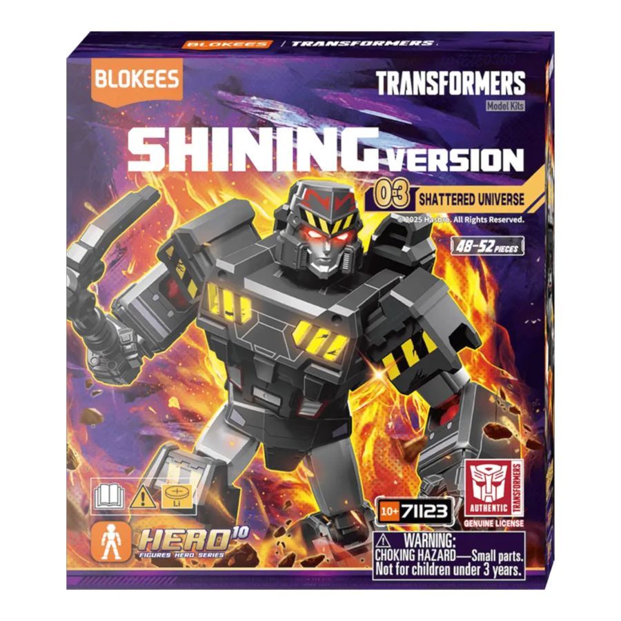 Transformers - Shining Version 03 Shattered Universe Blind Box 6ct CDU