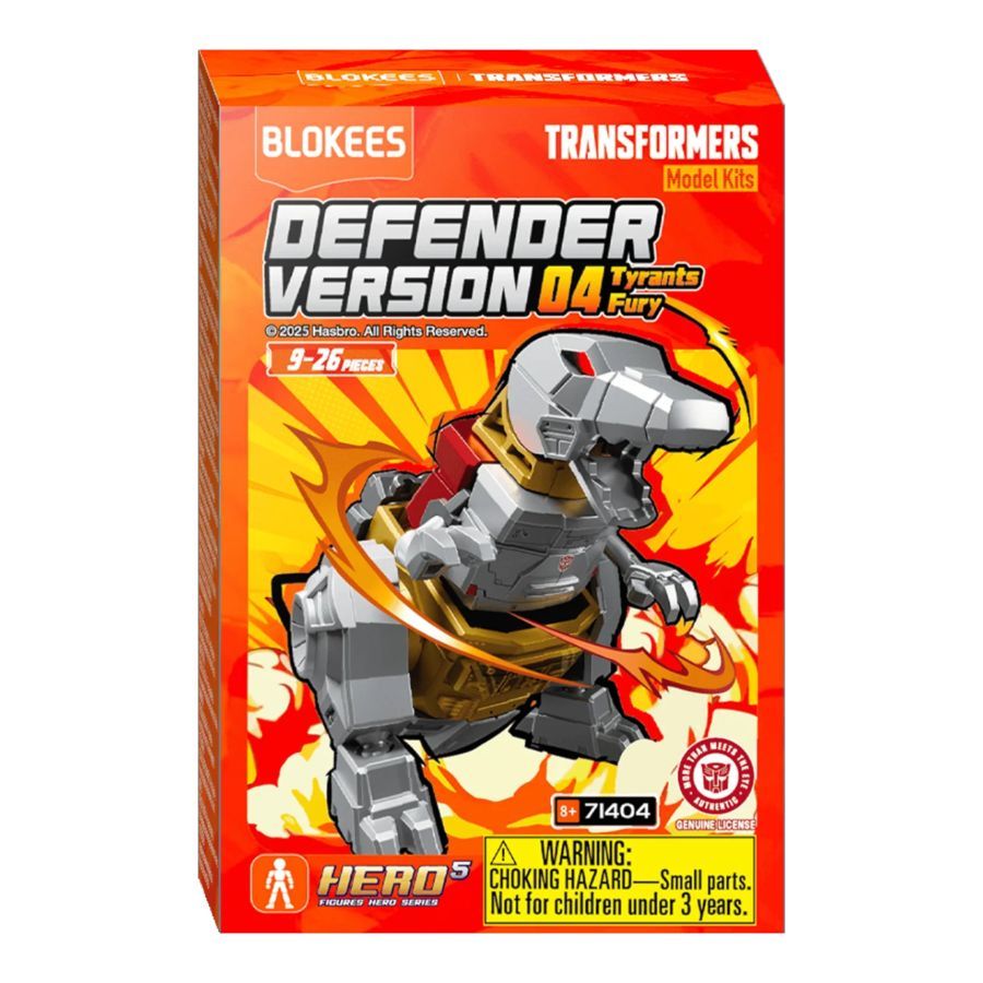 Transformers - Defender Version 04 Tyrants Fury Blind Box 12ct CDU