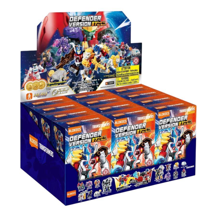 Transformers - Defender Version 07 Power of the Beasts Blind Box Assortment (Display of 12)