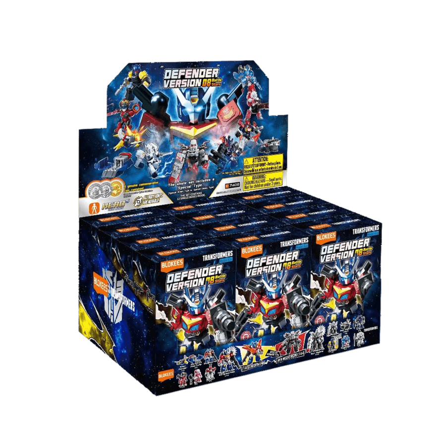 Transformers - Defender Version 08 Battle Stars Blind Box Assortment (Display of 12)