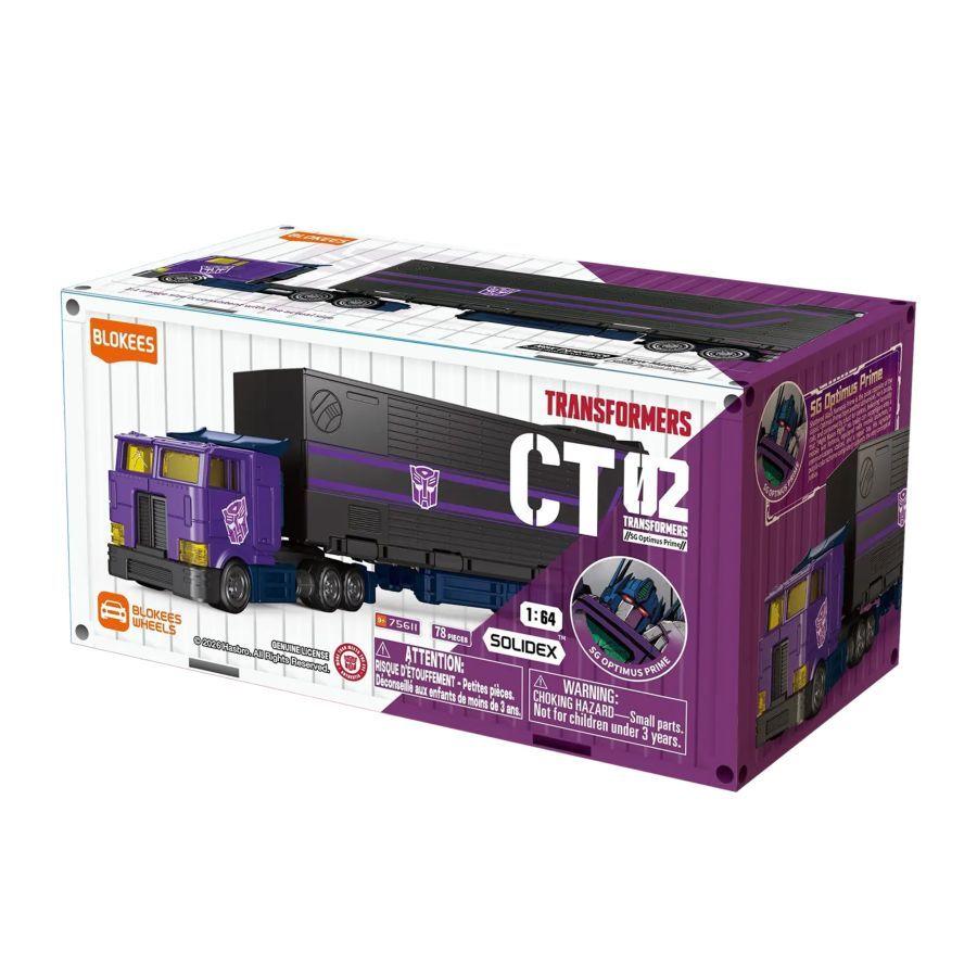 Transformers - Blokees Wheels CT02 Optimus Prime (Shattered Glass) Model Kit