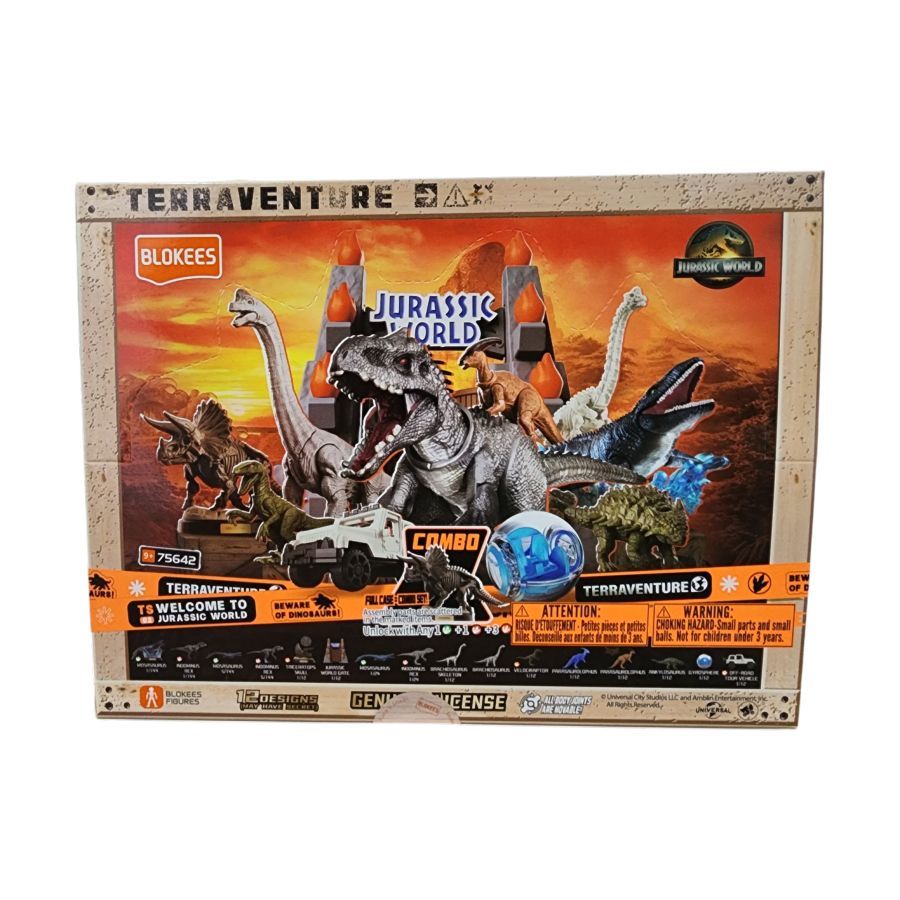 Jurassic World - Terraventure 02 Blind Box Assortment (Display of 12)