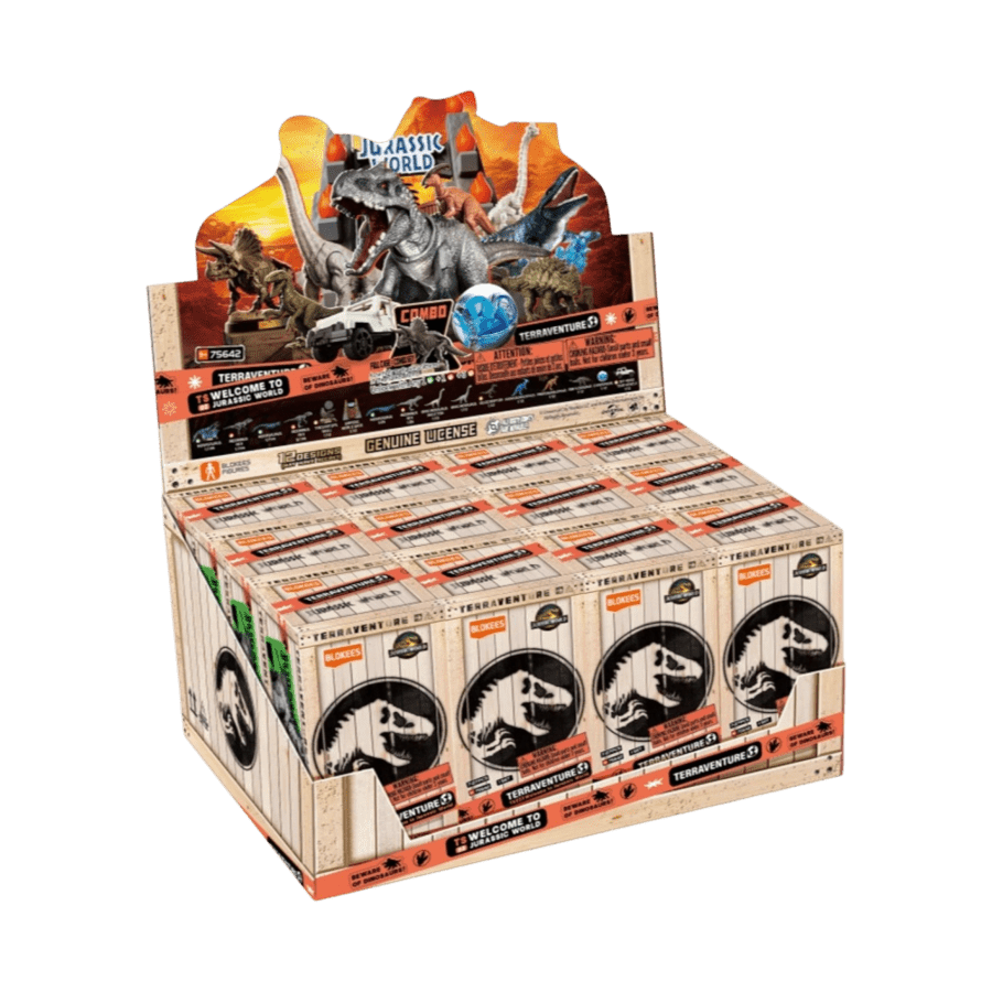 Jurassic World - Terraventure 02 Blind Box Assortment (Display of 12)