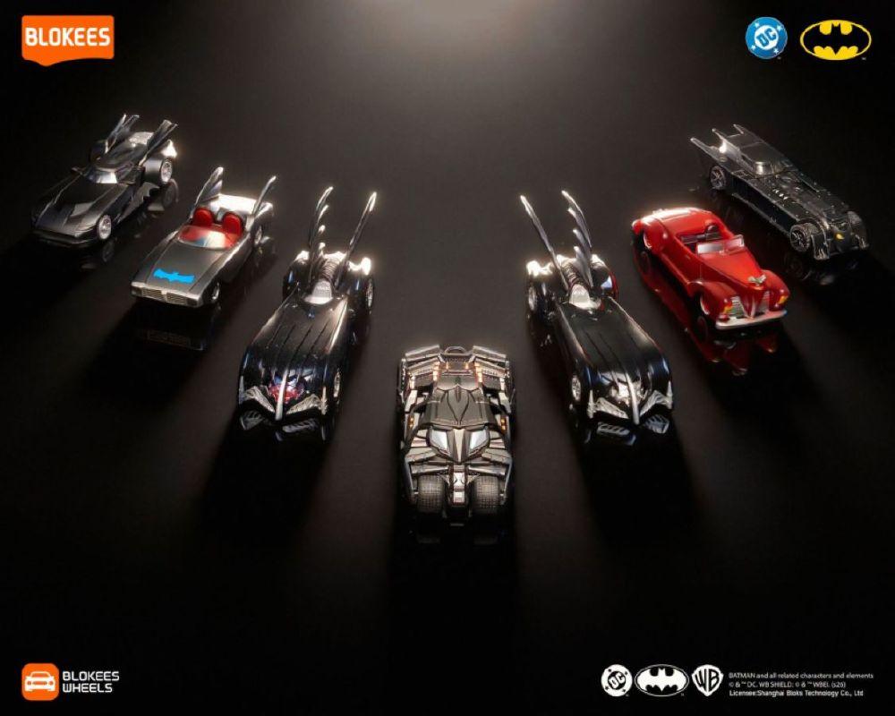 DC Comics - Blokees Wheels E02 Batman Blind Box Assortment (Display of 6)