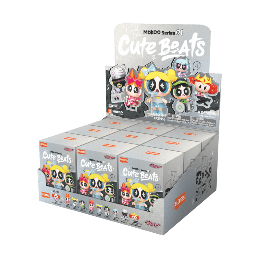 The Powerpuff Girls - Daadoos FM01 Cute Beats Blind Box Assortment (Display of 9)
