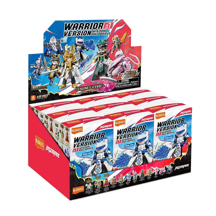 HeroSpire - Warrior Version 07 Wisdom & Brave Blind Box Assortment (Display of 9)