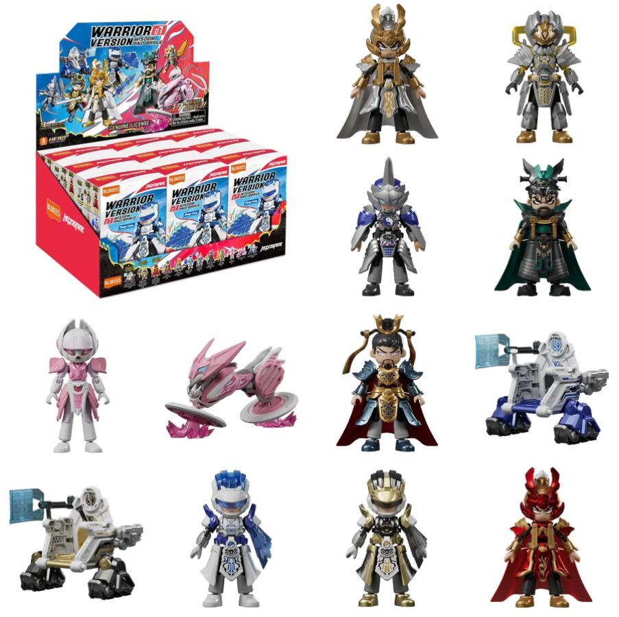 HeroSpire - Warrior Version 07 Wisdom & Brave Blind Box Assortment (Display of 9)