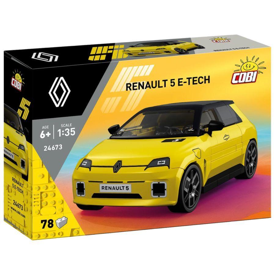 Renault - 5 E-Tech Yellow 78 Pieces (Brick Kit)