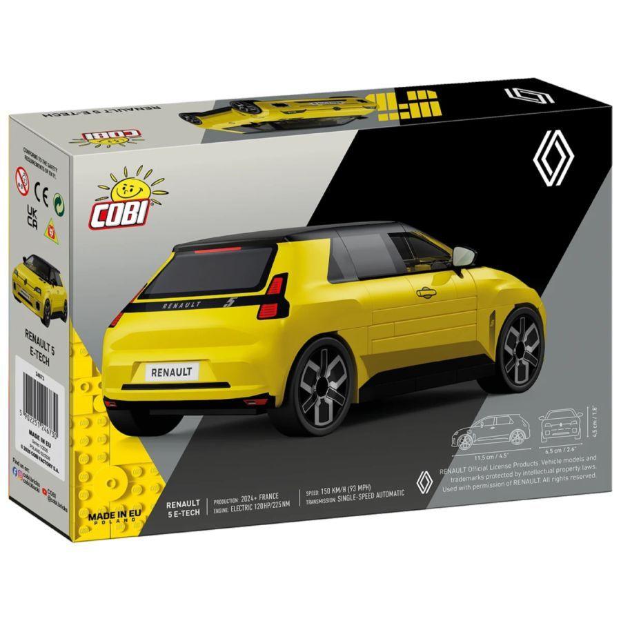 Renault - 5 E-Tech Yellow 78 Pieces (Brick Kit)