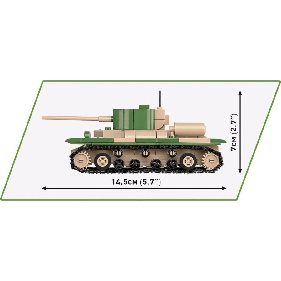 World War 2 - Renault, Valentine, Panze Construction Brick Set (595 Pieces)