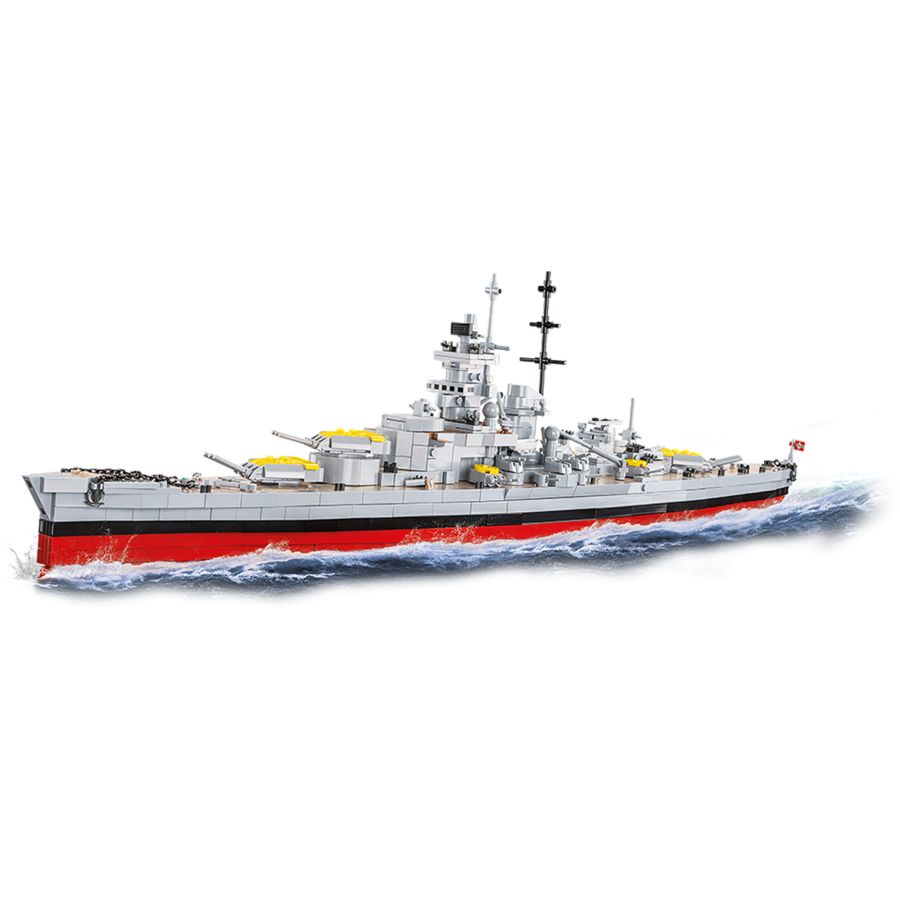 World War 2 - Battleship Gneisenau Construction Brick Set (2417 Pieces)