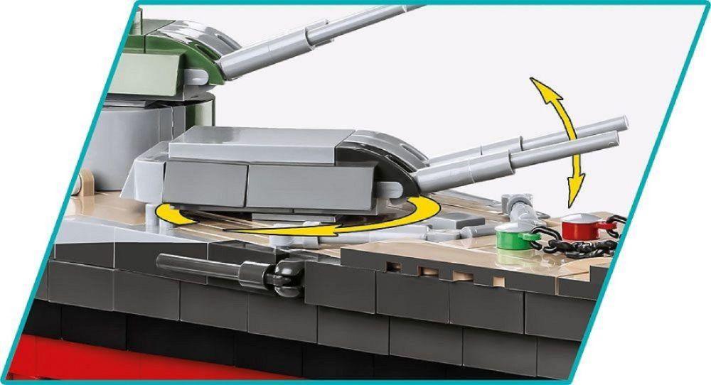 World War 2 - Battleship Tirpitz [Executive Edition] Construction Brick Set (2960 Pieces)