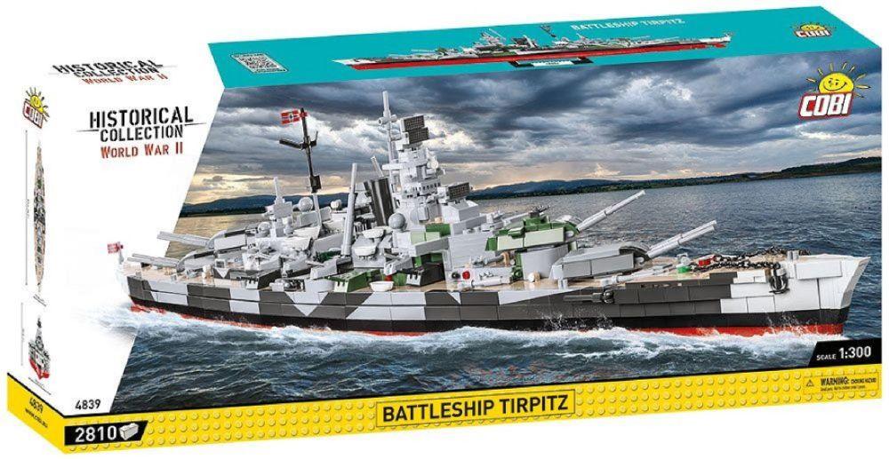 World War 2 - Battleship Tirpitz Construction Brick Set (2880 Pieces)