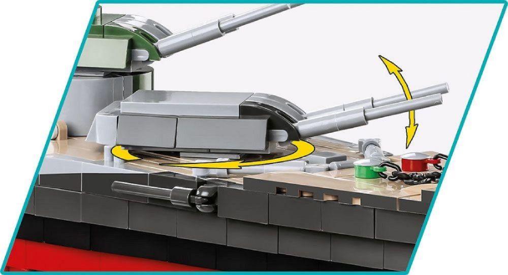 World War 2 - Battleship Tirpitz Construction Brick Set (2880 Pieces)