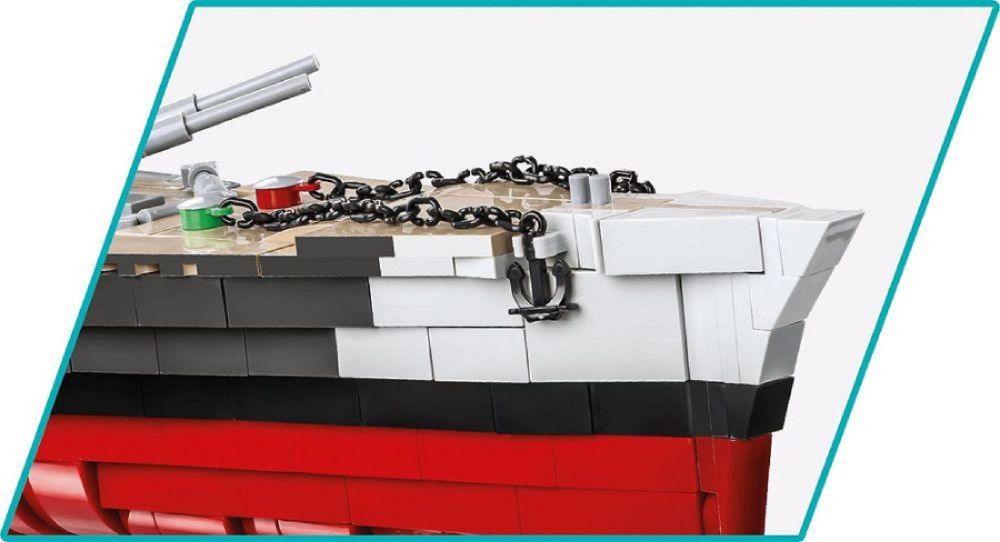 World War 2 - Battleship Tirpitz Construction Brick Set (2880 Pieces)