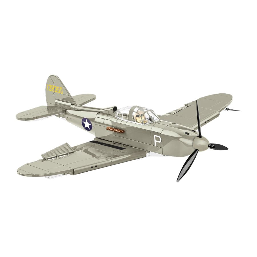 World War 2 - Bell P-39D Airacobra (US) Construction Brick Set (360 Pieces)