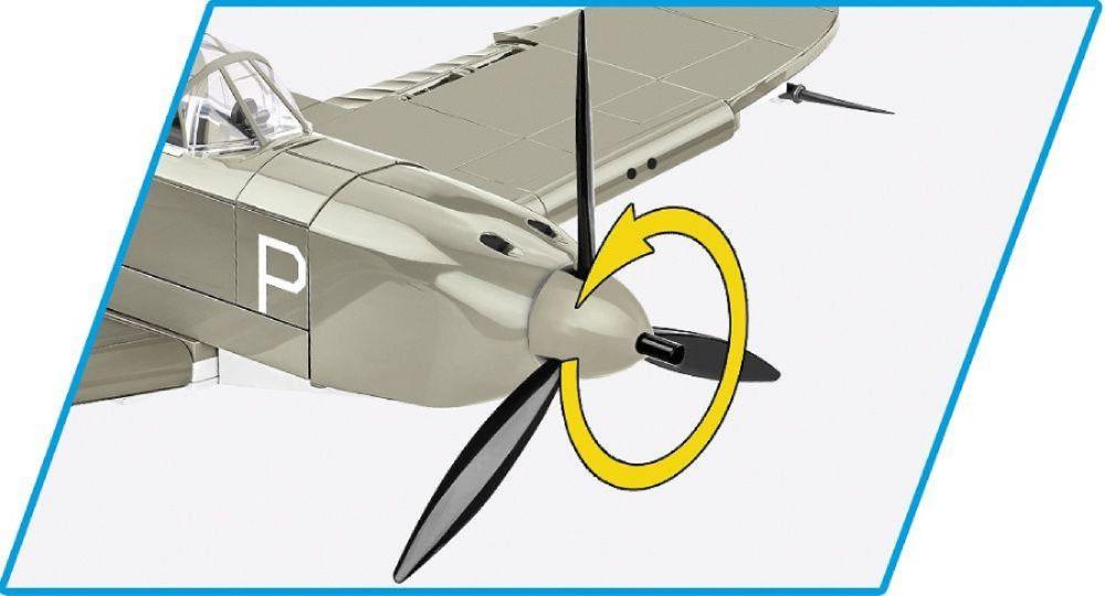 World War 2 - Bell P-39D Airacobra (US) Construction Brick Set (360 Pieces)