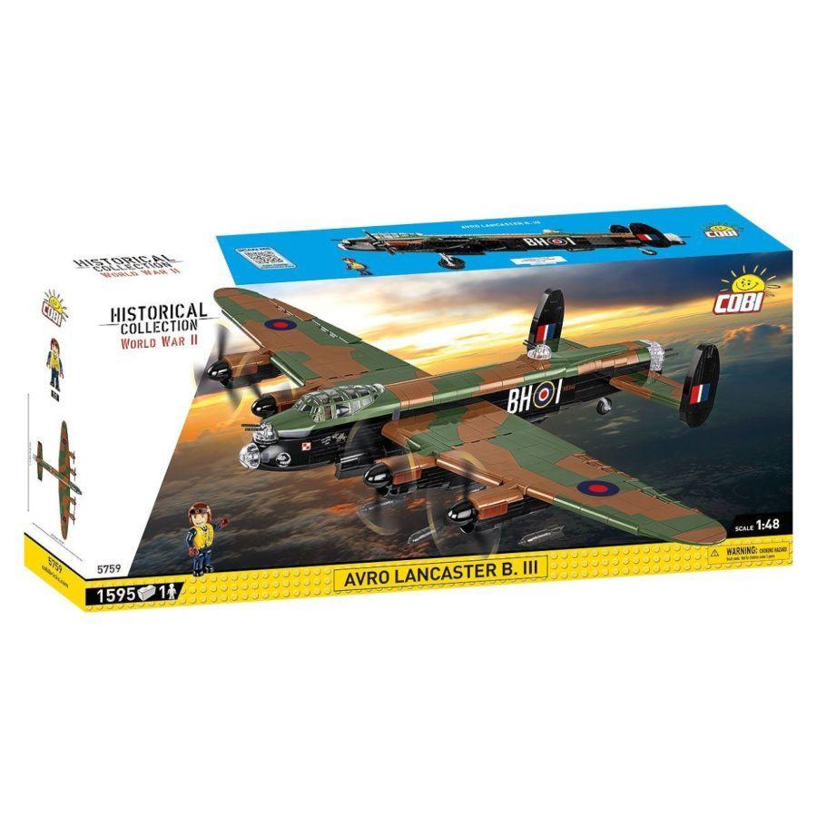 World War 2 - Avro Lancaster B. III Construction Brick Set (1595 Pieces)