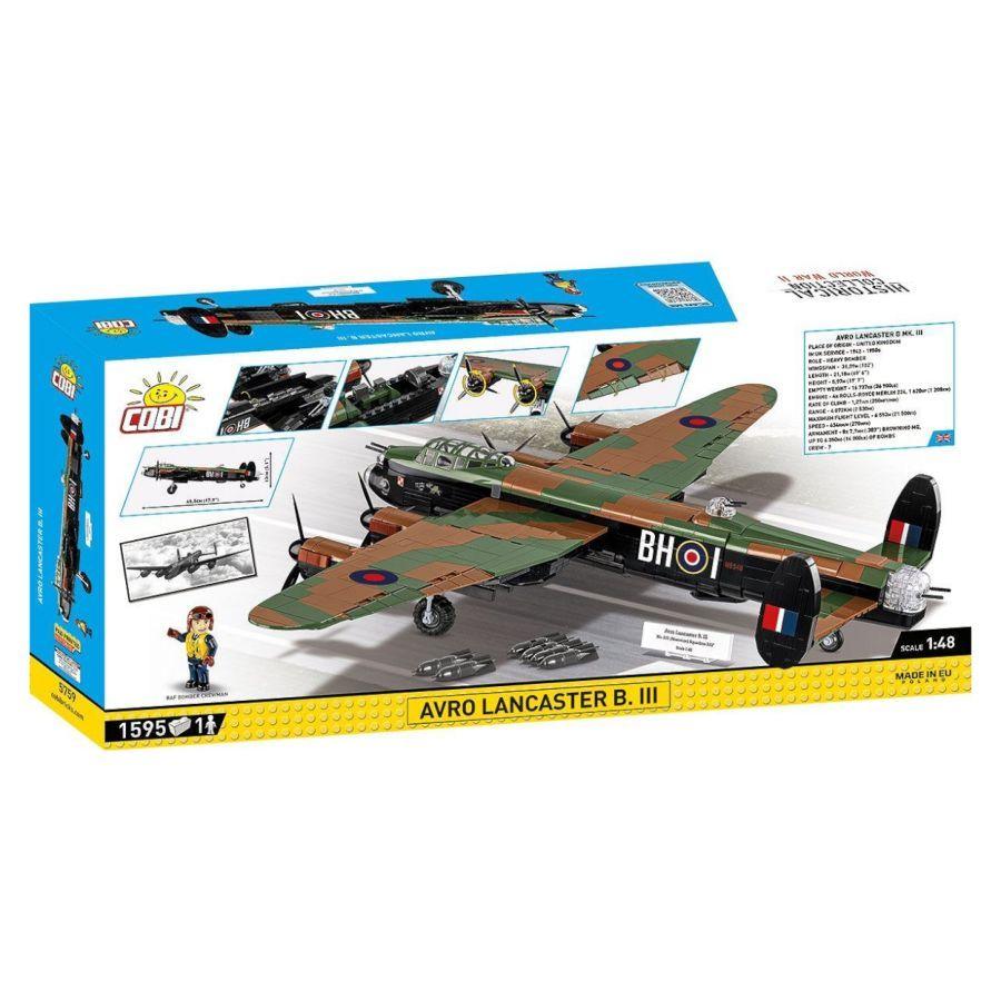World War 2 - Avro Lancaster B. III Construction Brick Set (1595 Pieces)