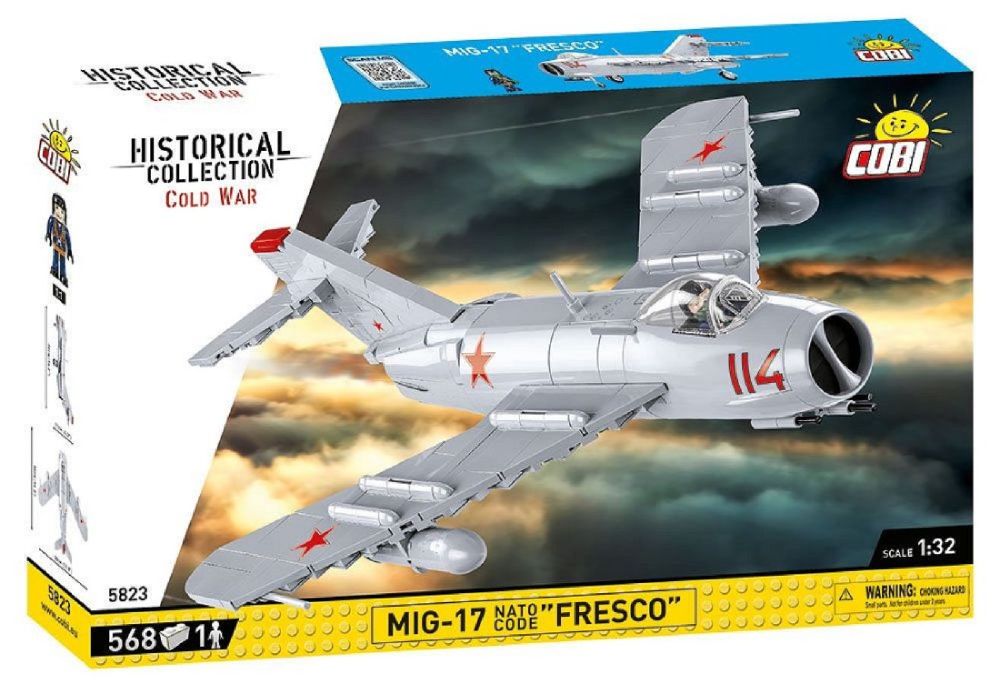 Cold War - MiG-17 NATO Code “Fresco” (568 Piece Kit)