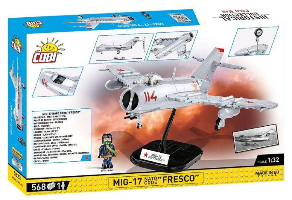 Cold War - MiG-17 NATO Code “Fresco” (568 Piece Kit)