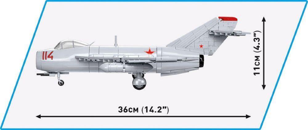 Cold War - MiG-17 NATO Code “Fresco” (568 Piece Kit)