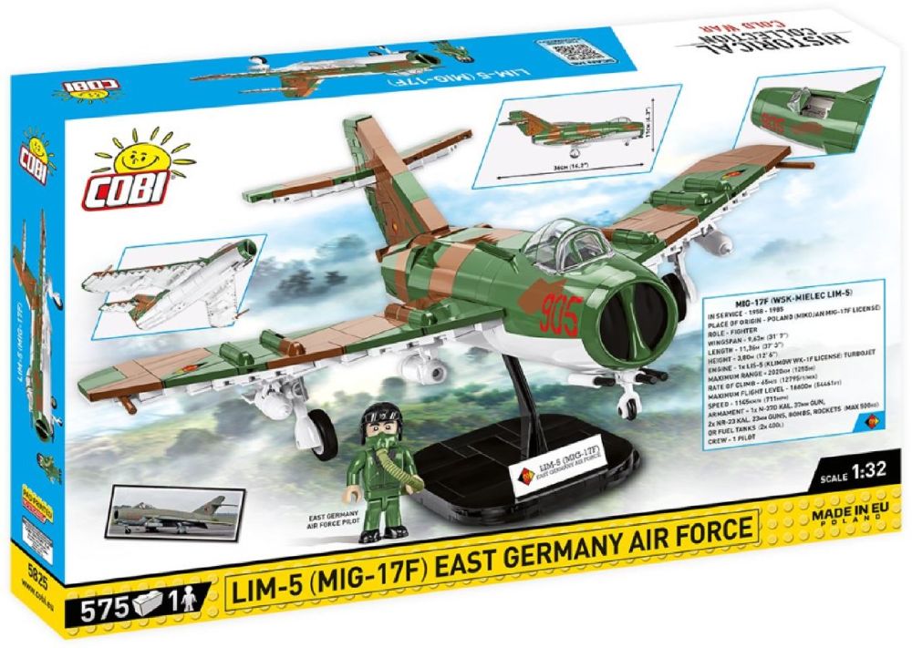 Cold War - Lim-5 (Mig-17F) East (575 Piece Kit)