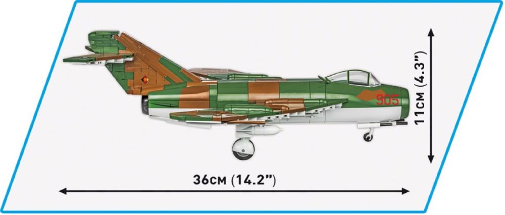 Cold War - Lim-5 (Mig-17F) East (575 Piece Kit)