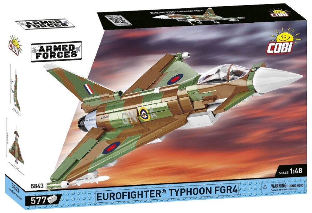 Armed Forces - RAF Typhoon FGR4 “GiNA” (580 Piece Kit)