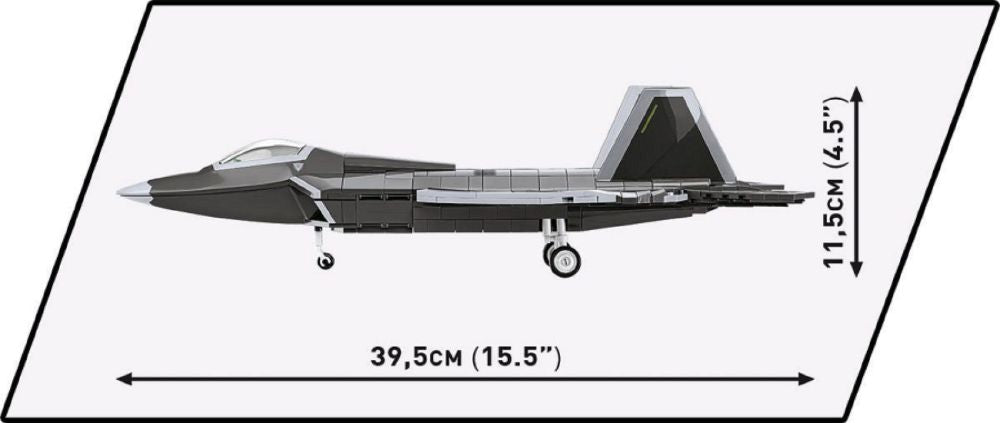 Armed Forces - Lockheed F-22 Raptor (695 Piece Kit)