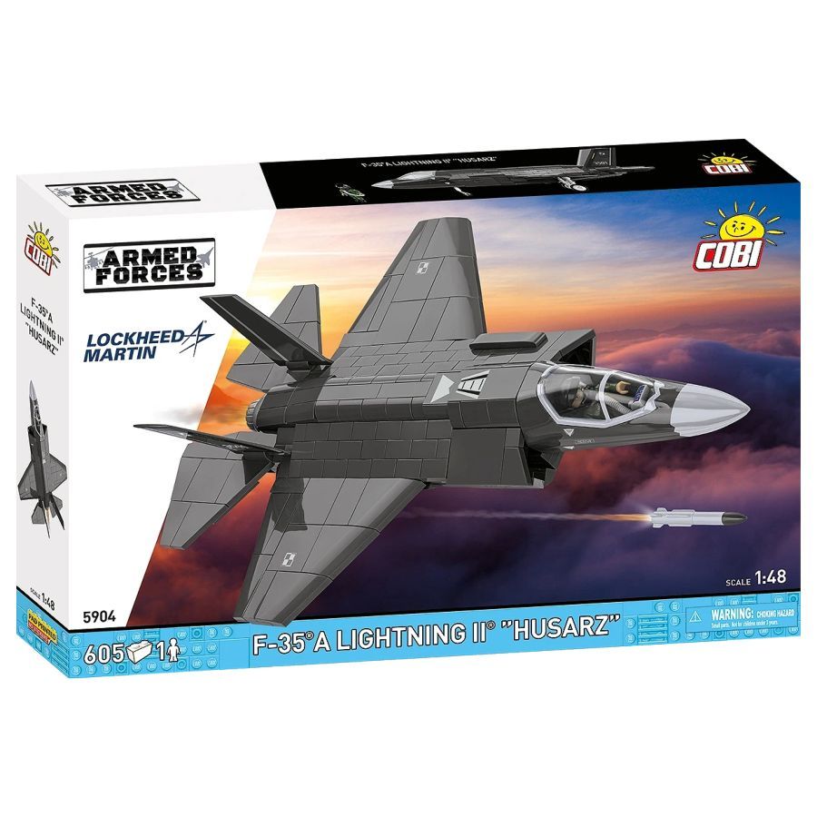 Armed Forces - F-35A Lightning II “Husarz” Construction Set (605 Pieces)