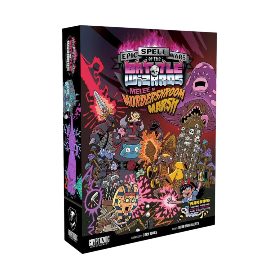Epic Spell Wars Of The Battle Wizards - Melee At Murdershroom Marsh (Board Game)