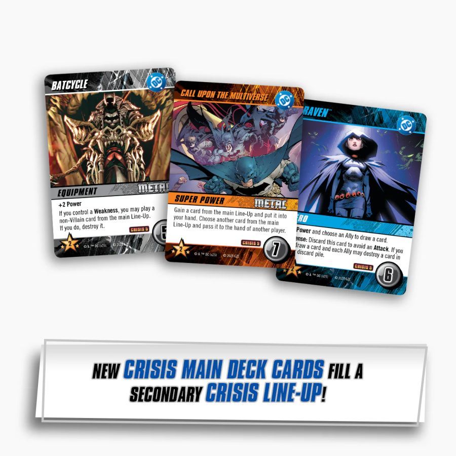 DC - Crisis Expansion Pack 5 Death Metal Deck-Building Game
