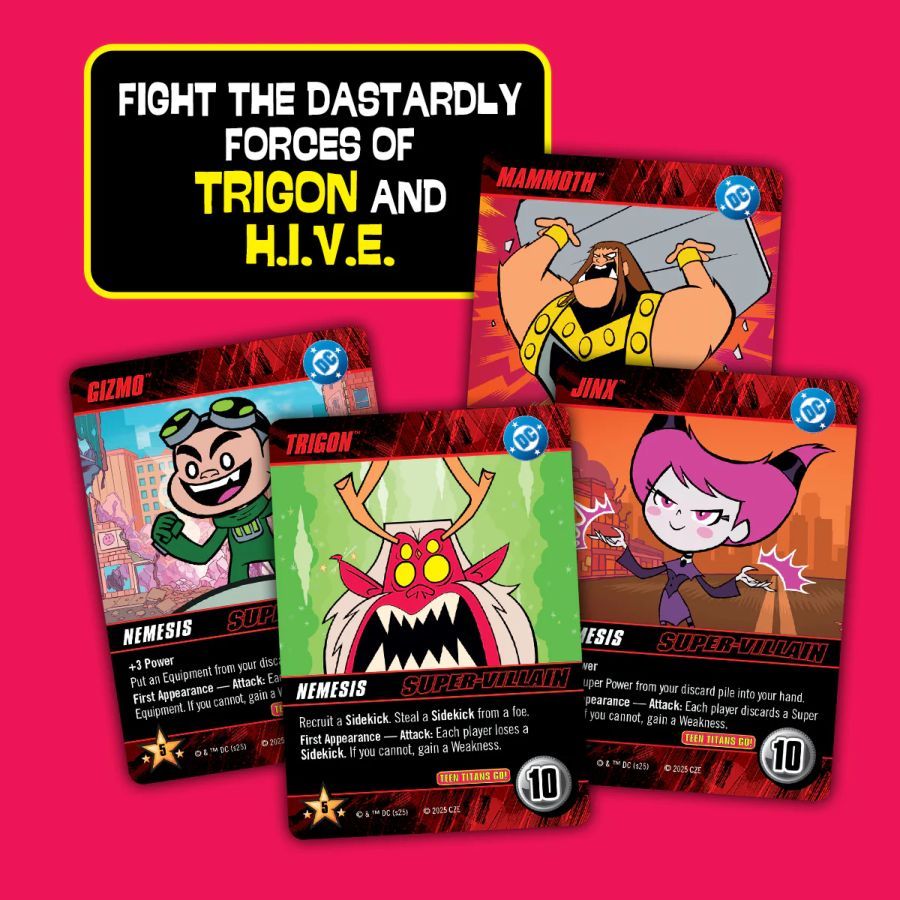 DC - Teen Titans Go! Deck-Building Game