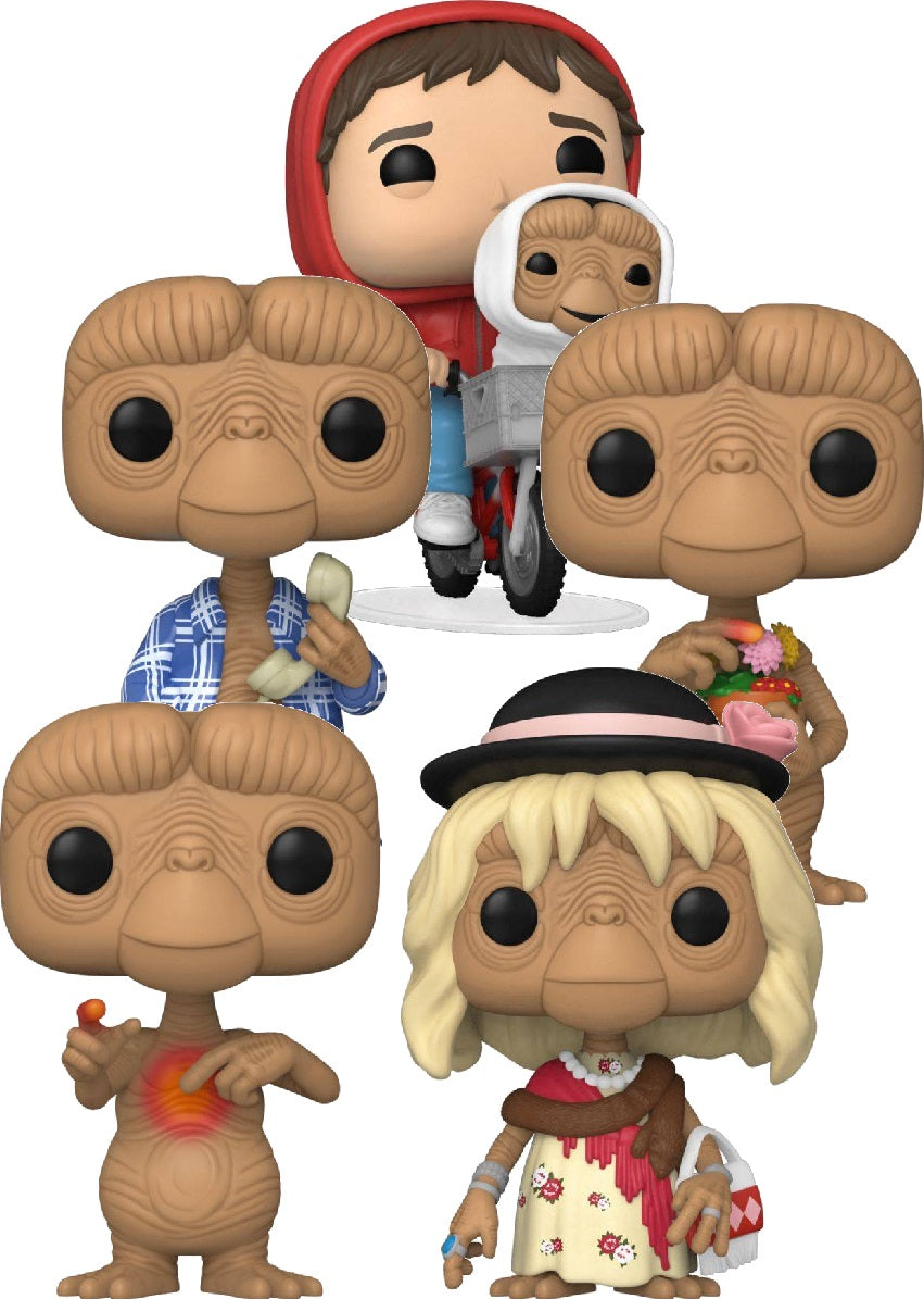 E.T. The Extra-Terrestrial - Elliot And E.T. In Bike Basket (Pop! Vinyl)
