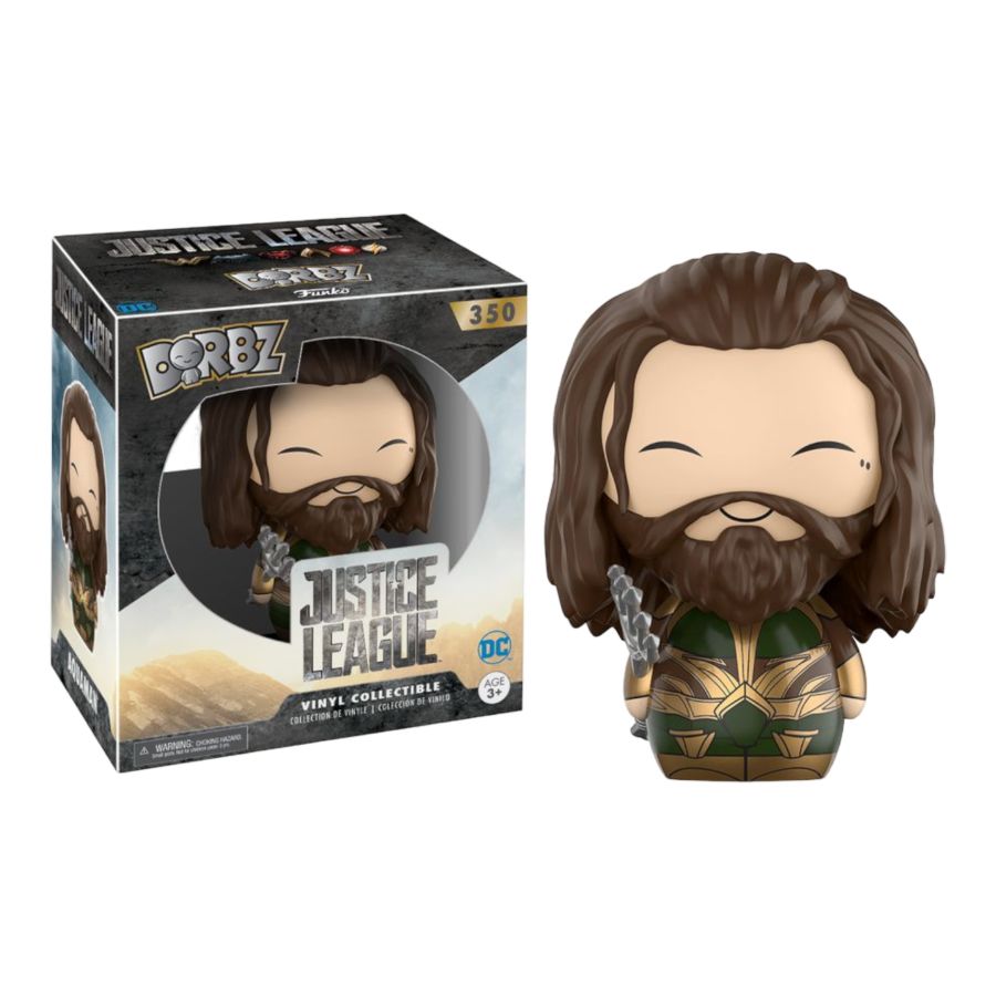 Justice League (2017) – Aquaman (with chase) Dorbz (Pop! Vinyl)
